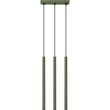 Hängeleuchte PASTELO 3xG9/8W/230V grün