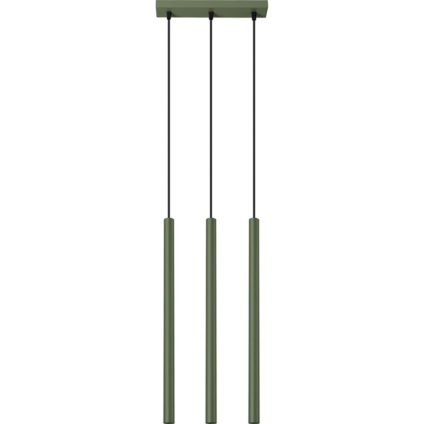 Hängeleuchte PASTELO 3xG9/8W/230V grün