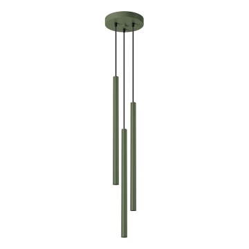 Hängeleuchte PASTELO 3xG9/8W/230V grün