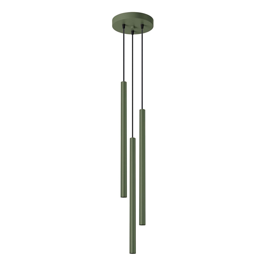 Hängeleuchte PASTELO 3xG9/8W/230V grün