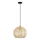 Hängeleuchte PELO 1xE27/40W/230V d 30 cm Rattan