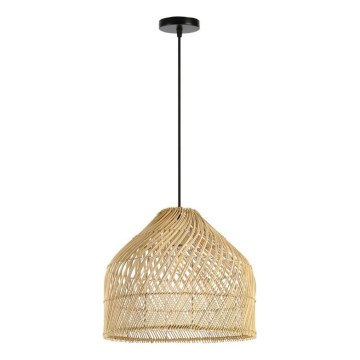 Hängeleuchte PELO 1xE27/40W/230V d 40 cm Rattan