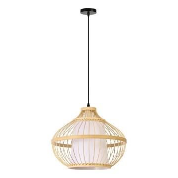 Hängeleuchte PINCHOS 1xE27/40W/230V d 40 cm Bambus