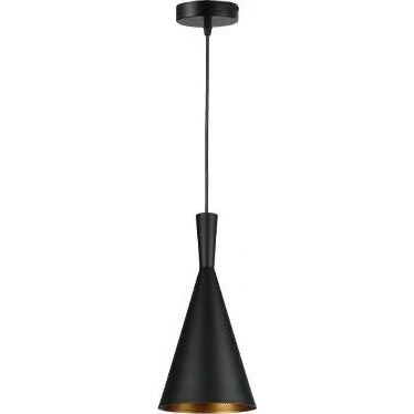 Hängeleuchte PINIO 1xE27/60W/230V d 19 cm schwarz
