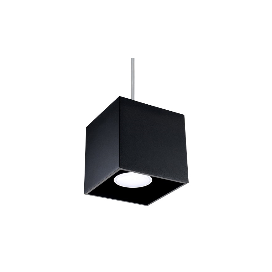 Hängeleuchte QUAD 1 1xGU10/40W/230V schwarz