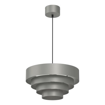 Hängeleuchte RINGS 1xE27/15W/230V grau