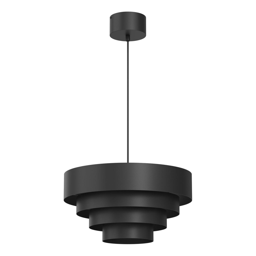 Hängeleuchte RINGS 1xE27/15W/230V schwarz