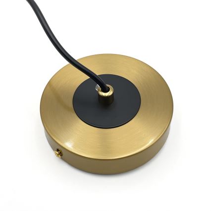 Hängeleuchte ROLLO 1xE14/5W/230V golden/rauchig beige