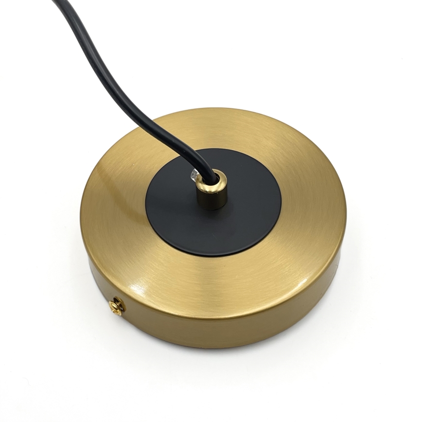 Hängeleuchte ROLLO 1xE14/5W/230V golden/rauchig beige
