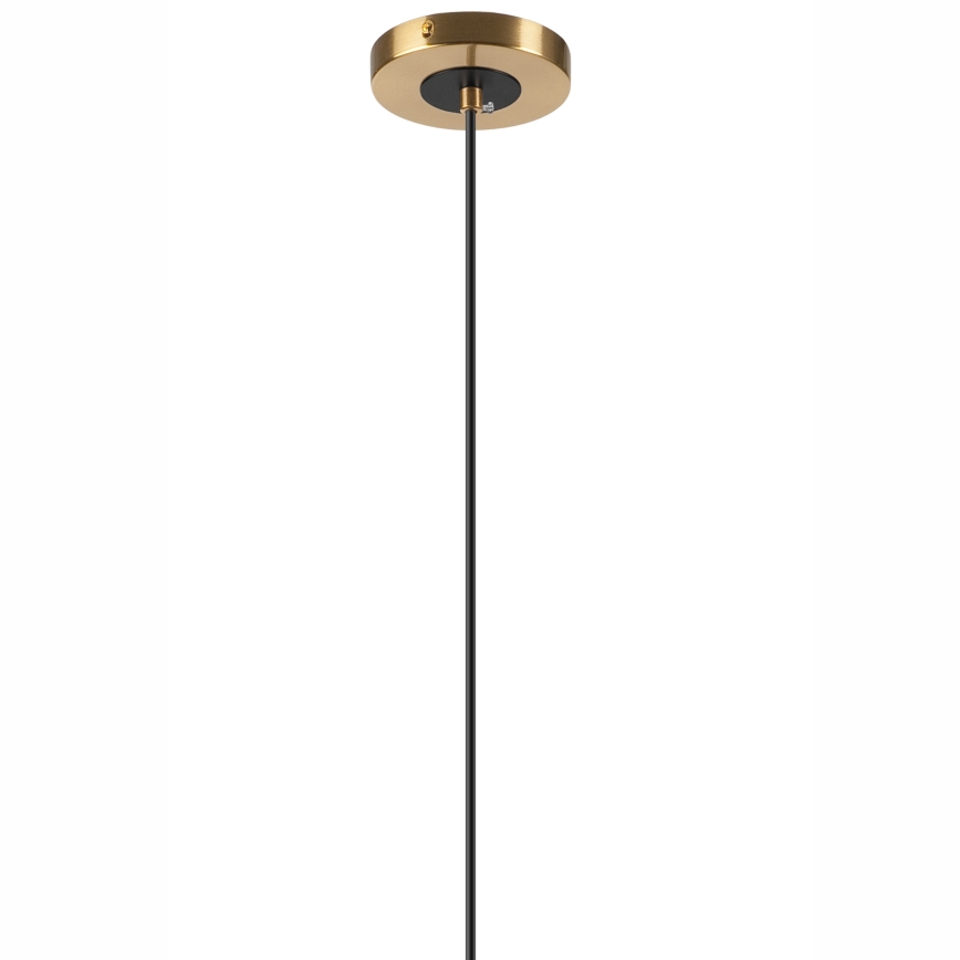Hängeleuchte ROLLO 3xG9/5W/230V golden/rauchig beige