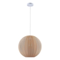 Hängeleuchte SENSAI mit Kabel 1xE27/20W/230V Ø 40 cm beige
