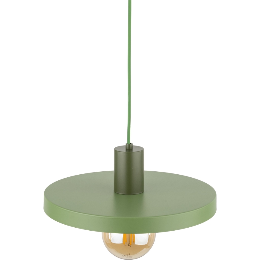 Hängeleuchte SILA 1xE27/15W/230V d 30 cm grün