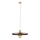 Hängeleuchte SILA 1xE27/15W/230V d 40 cm braun/beige