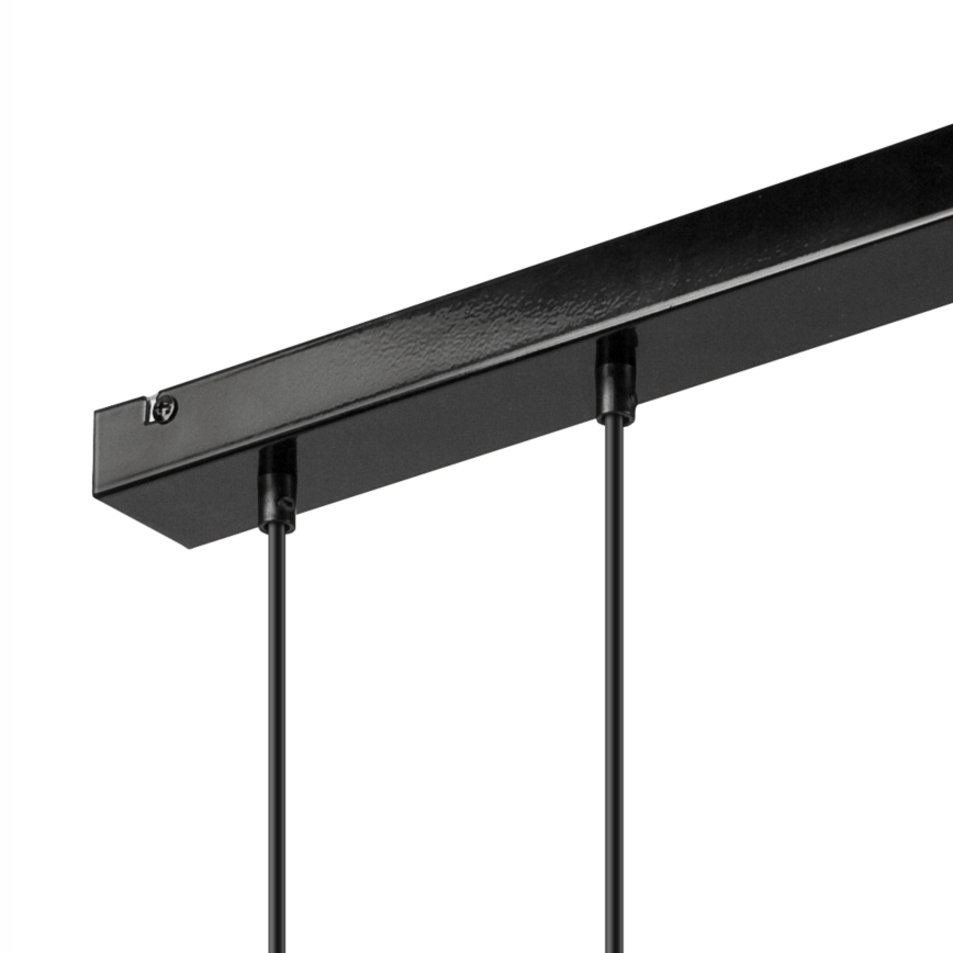 Hängeleuchte SIMON 3xE27/60W/230V Buche