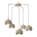 Hängeleuchte SOOL 5xE27/15W/230V, beige