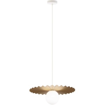 Hängeleuchte SUNPLISS an Kabel 1xG9/10W/230V Ø 40 cm gold/creme