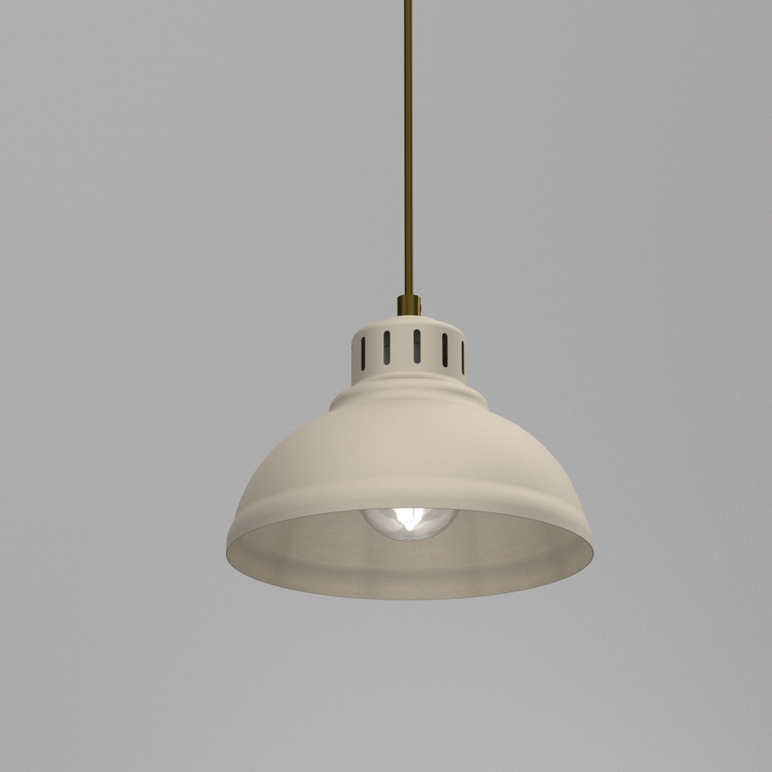 Hängeleuchte SVEN 1xE27/15W/230V beige