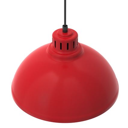 Hängeleuchte SVEN 1xE27/15W/230V rot