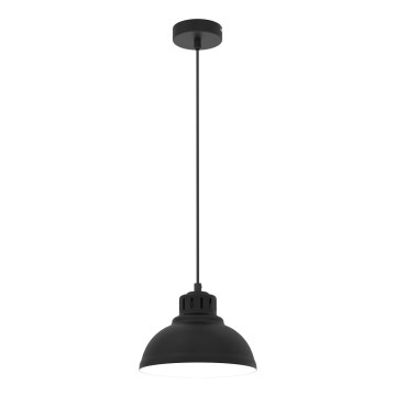 Hängeleuchte SVEN 1xE27/15W/230V schwarz