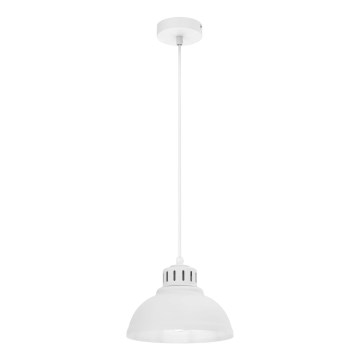Hängeleuchte SVEN 1xE27/15W/230V weiß