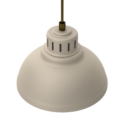 Hängeleuchte SVEN 3xE27/15W/230V beige