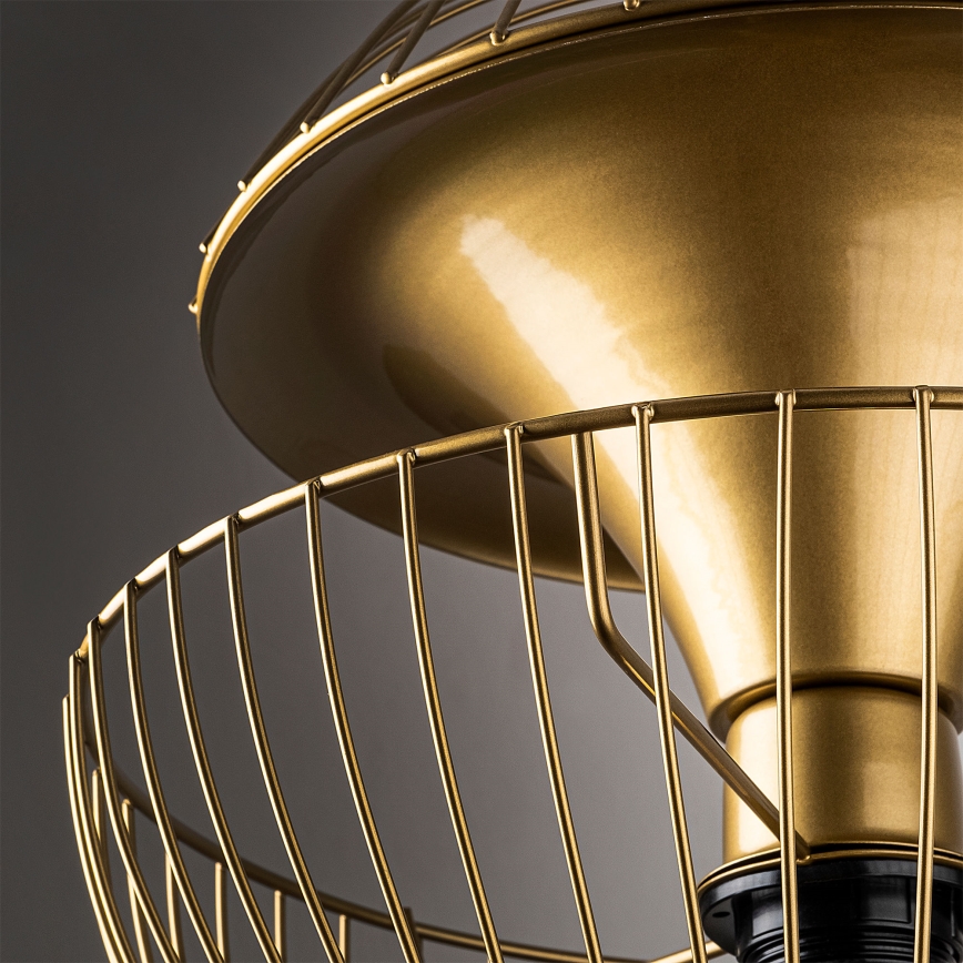 Hängeleuchte TELMANDER 1xE27/40W/230V golden