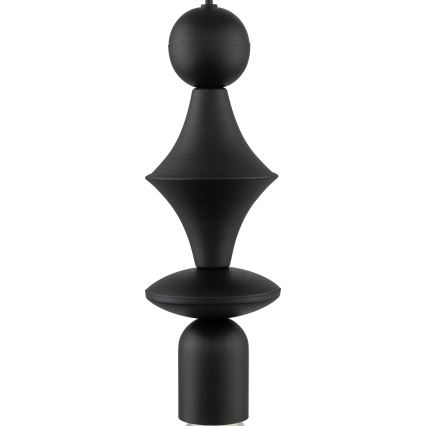 Hängeleuchte TOWER 1xE27/15W/230V schwarz