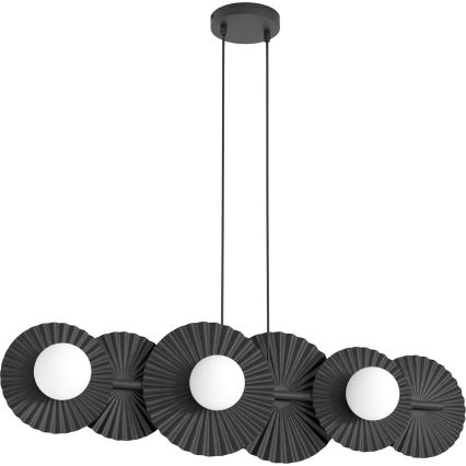 Hängeleuchte UMBRA 6xG9/8W/230V schwarz