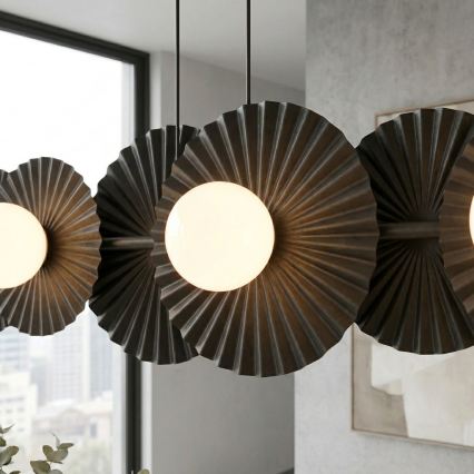 Hängeleuchte UMBRA 6xG9/8W/230V schwarz