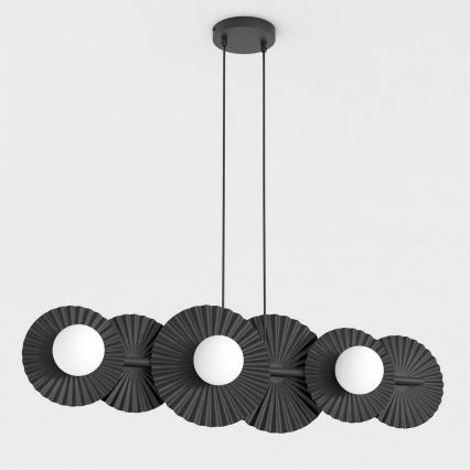 Hängeleuchte UMBRA 6xG9/8W/230V schwarz