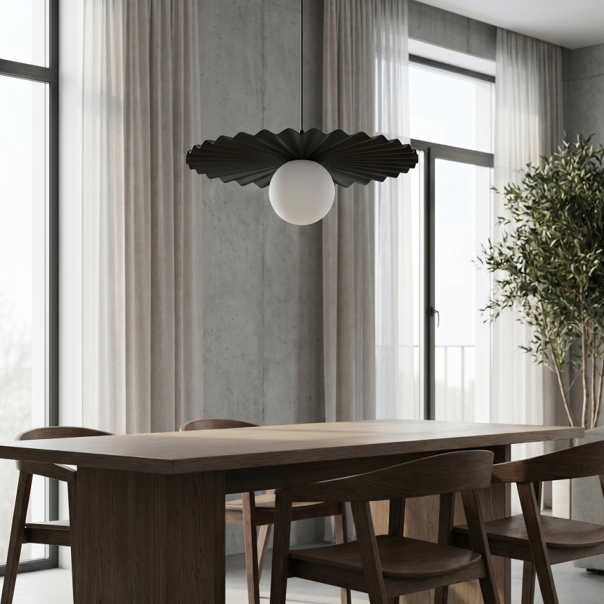 Hängeleuchte UMBRA an Kabel, 1xG9/8W/230V, schwarz