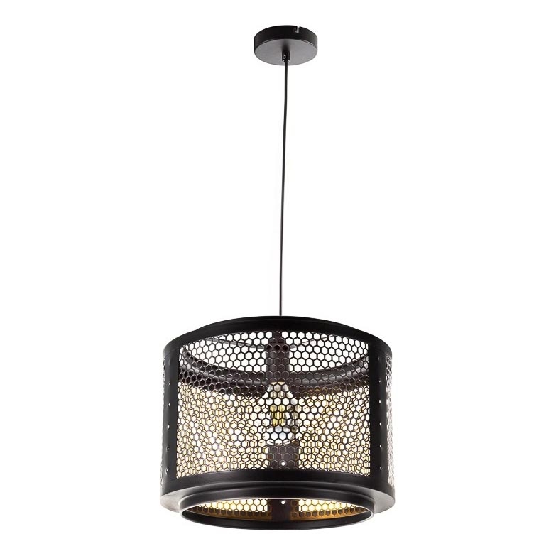 Hängeleuchte VITO 1xE27/40W/230V schwarz