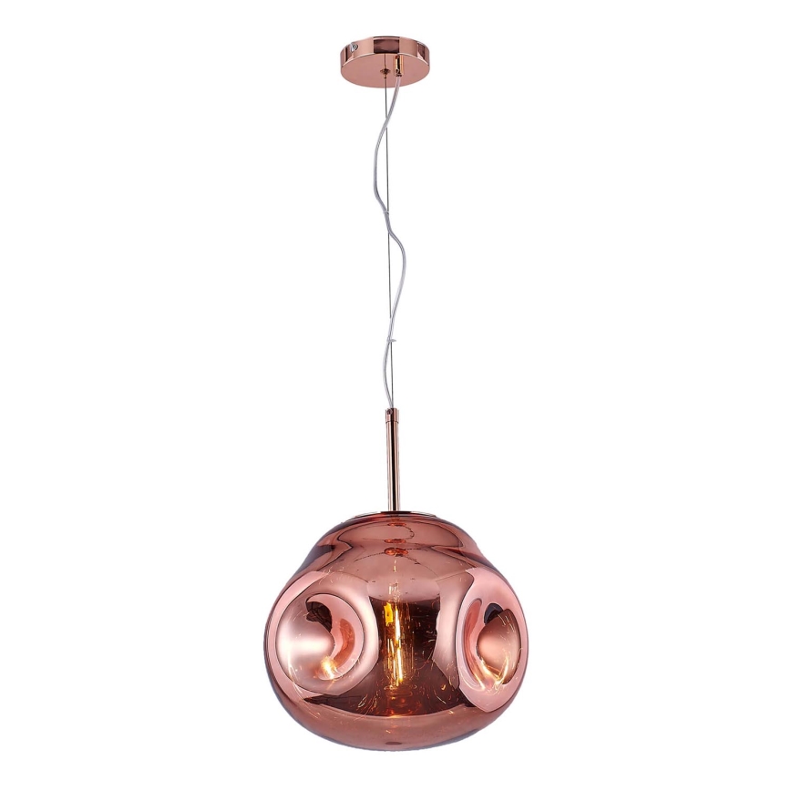 Hängeleuchte VITRO 1xE27/10W/230V Durchschn. 35 cm rose gold