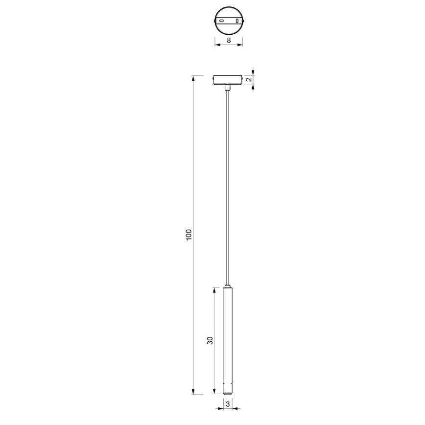 Hängeleuchte YORU 1xG9/8W/230V 30 cm messing