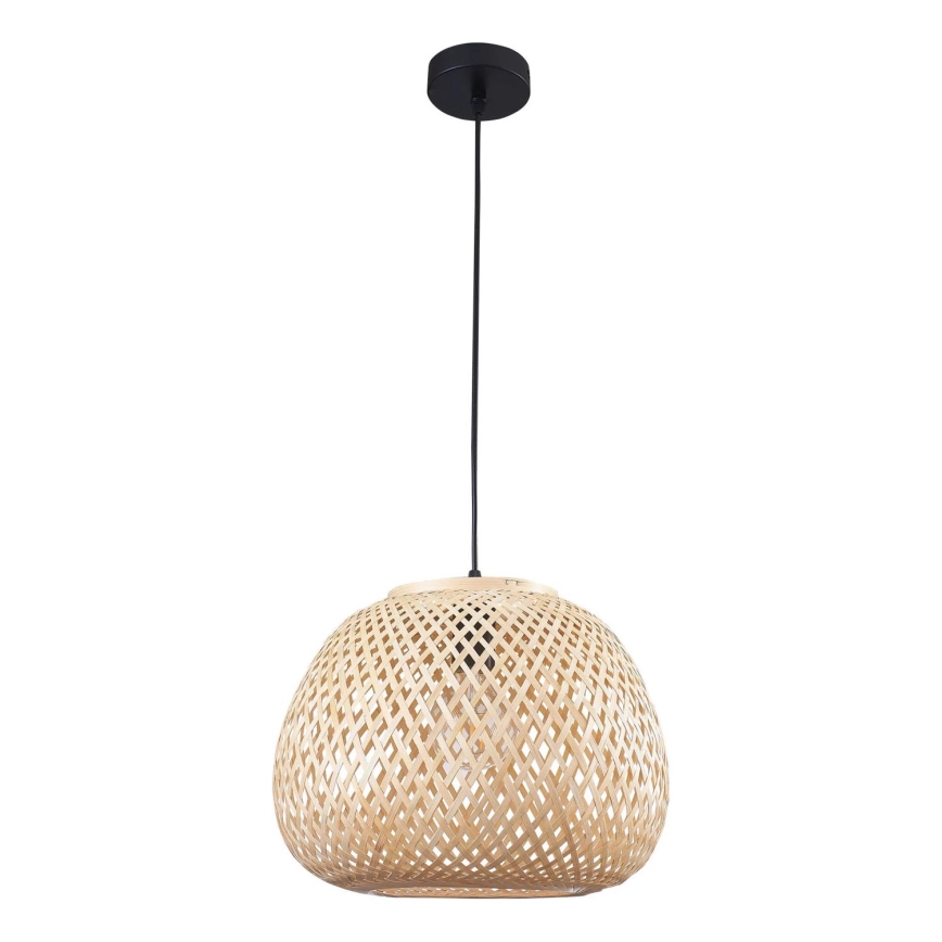 Hängeleuchte ZANZIBAR 1xE27/20W/230V d 35 cm Bambus