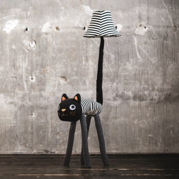Happy Lamps - LED-Stehleuchte für Kinder LUNA LED/5,4W/230V Katze