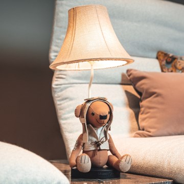Happy Lamps - LED-Tischleuchte für Kinder CHARLES LED/5,4W/230V Bär