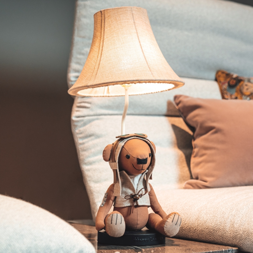 Happy Lamps - LED-Tischleuchte für Kinder CHARLES LED/5,4W/230V Bär