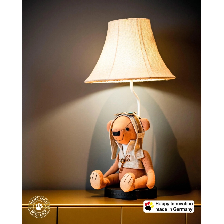 Happy Lamps - LED-Tischleuchte für Kinder CHARLES LED/5,4W/230V Bär