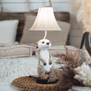Happy Lamps - LED-Tischleuchte für Kinder EDDIE LED/5,4W/230V Erdmännchen