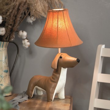 Happy Lamps - LED-Tischleuchte für Kinder WALDI LED/5,4W/230V Dackel