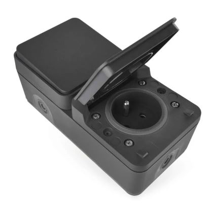 Haushalts-Wechselschalter mit Steckdose 250V/16A IP55
