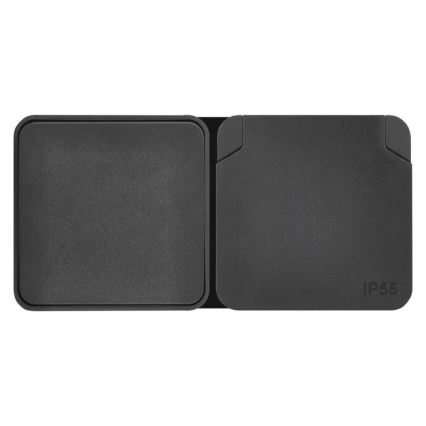 Haushalts-Wechselschalter mit Steckdose 250V/16A IP55