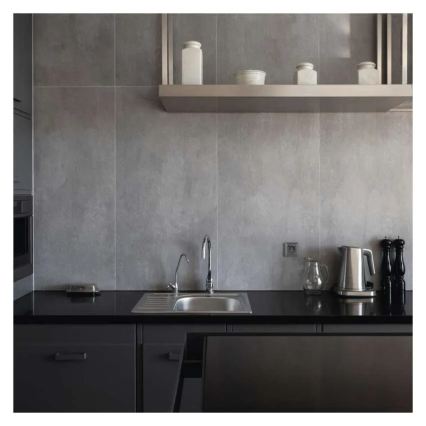 Haushaltssteckdose mit USB‑A‑ und USB‑C‑Anschluss, französischer Typ, 250 V/16 A, anthrazit