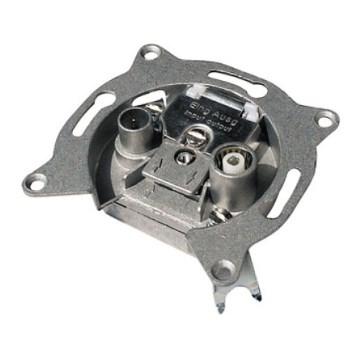 Haussteckdose JK UZP EU3607S durchlaufend