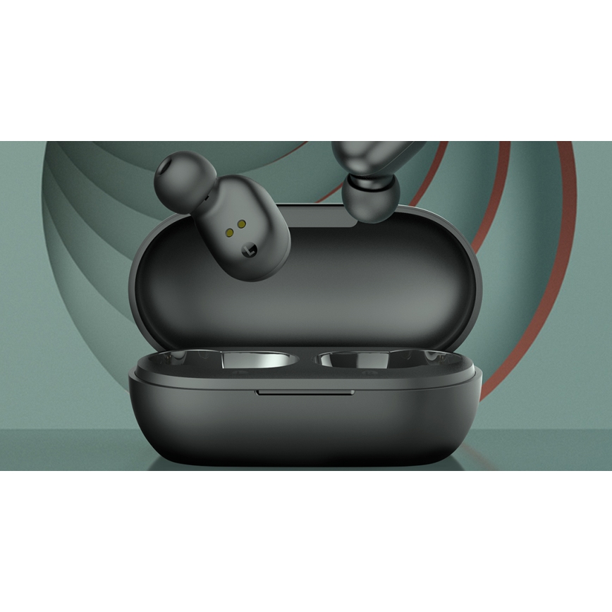 Haylou - Wasserdichte drahtlose Ohrhörer GT1 Plus Bluetooth schwarz