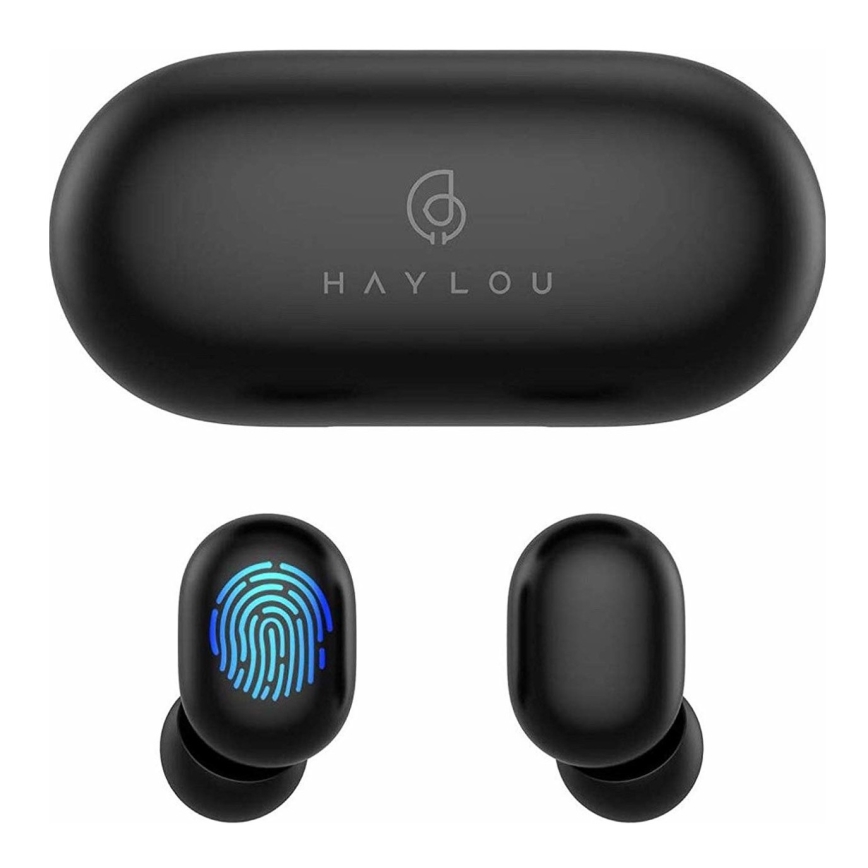 Haylou - Wasserdichte drahtlose Ohrhörer GT1 Plus Bluetooth schwarz