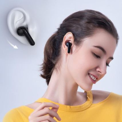 Haylou - Wasserdichte drahtlose Ohrhörer GT3 TWS IPX4 schwarz