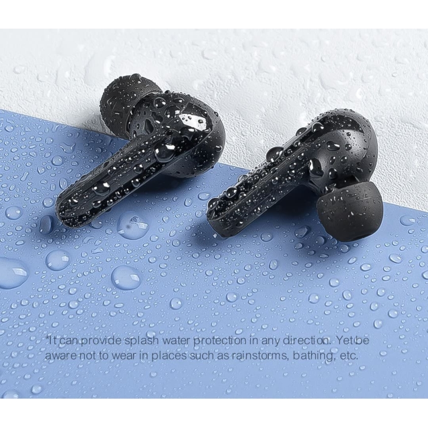 Haylou - Wasserdichte drahtlose Ohrhörer GT3 TWS IPX4 schwarz