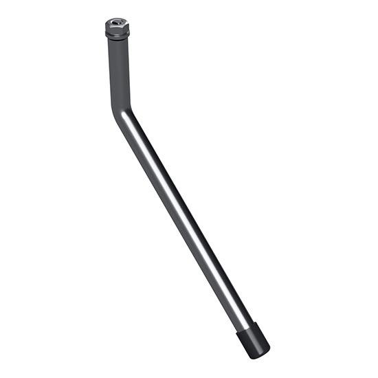 Hebel für Spiegel 1x14,8 cm Edelstahl/silber